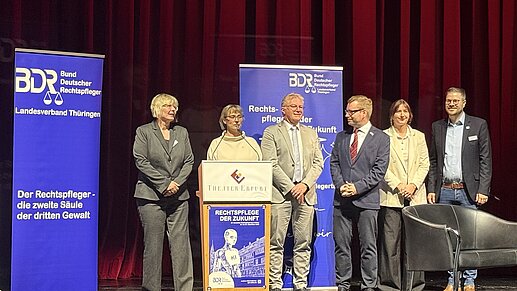 Die neue Bundesleitung des BDR im Erfurter Theater